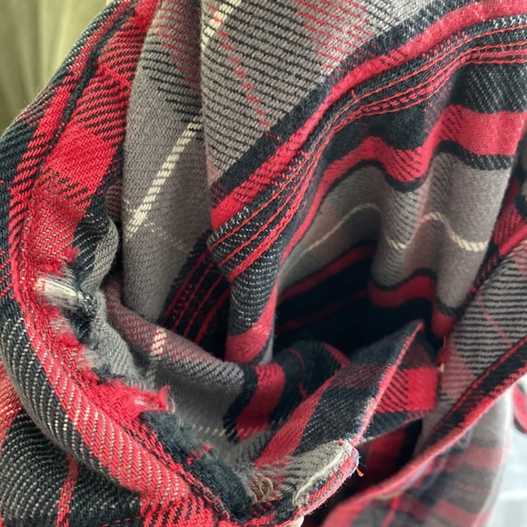 Carhartt Vintage Worn Men’s Flannel Button Down Shirt size Large - Picture 3 of 12